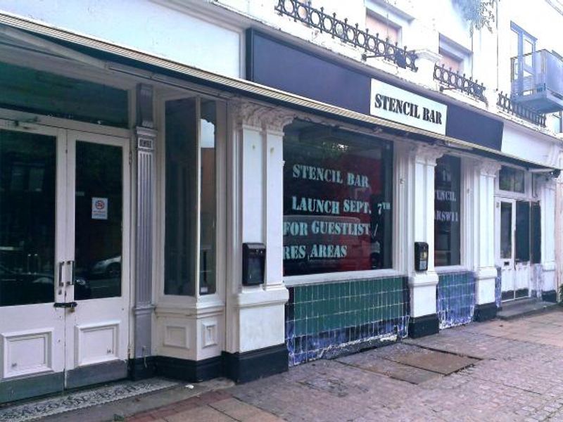 Stencil Bar, St. John's Hill SW11. (Pub, External, Key). Published on 18-09-2013