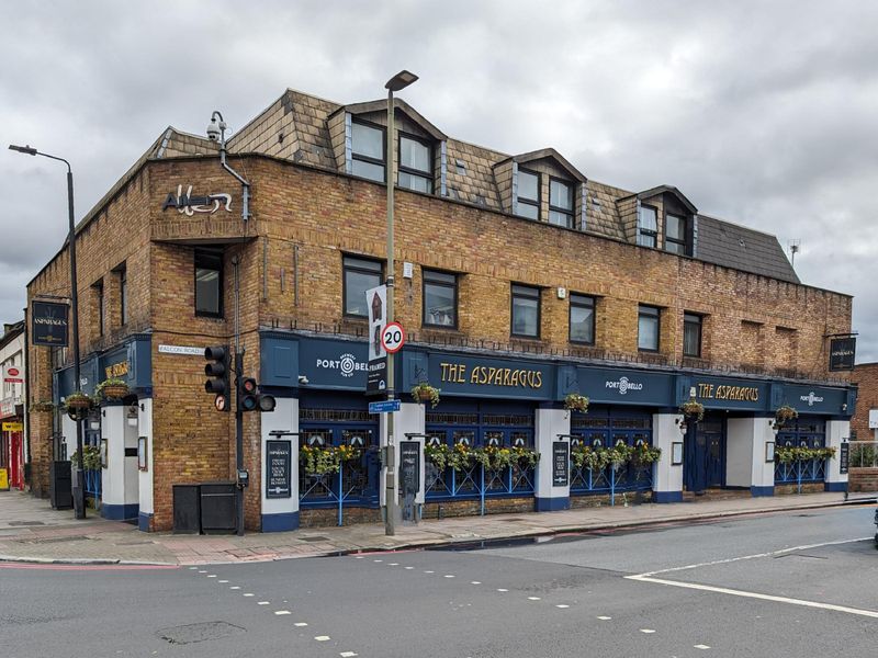 Asparagus SW11 - 2024-04-03. (Pub, External, Key). Published on 03-04-2024
