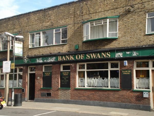 Bank of Swans, SW4. (Pub, External, Key). Published on 22-02-2014