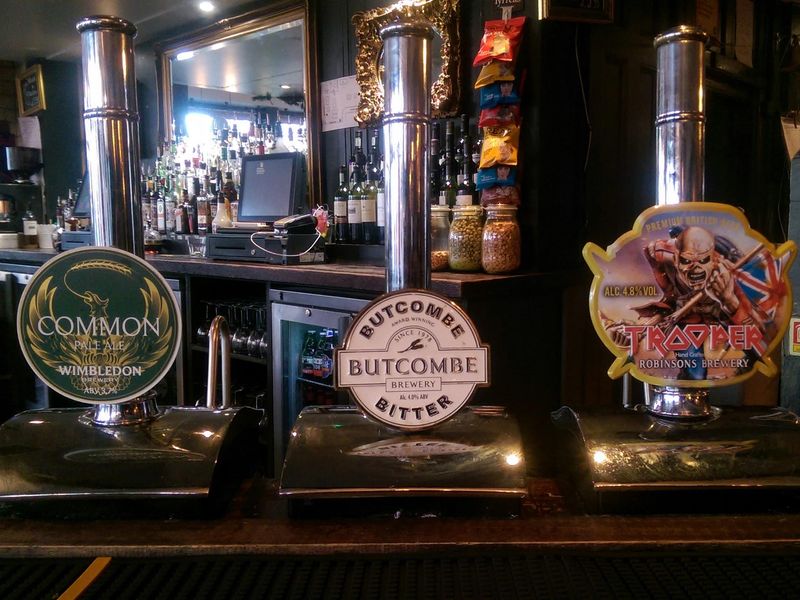 Bedford SW12 20170103 - handpumps. (Pub, Bar). Published on 08-01-2017 