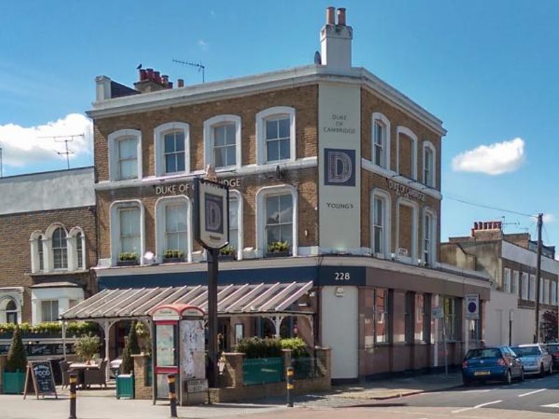 Duke of Cambridge SW11 - 20160428. (Pub, External, Key). Published on 04-08-2016