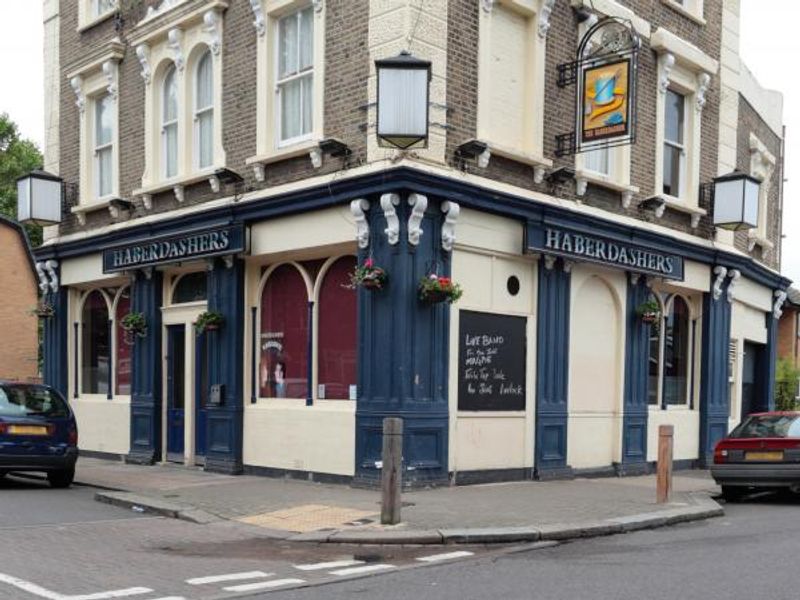 Haberdashers Arms SW11 in September 2009. (Pub, External, Key). Published on 09-09-2013