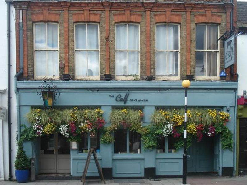 Calf, Clapham SW4. (Pub, External, Key). Published on 23-09-2013