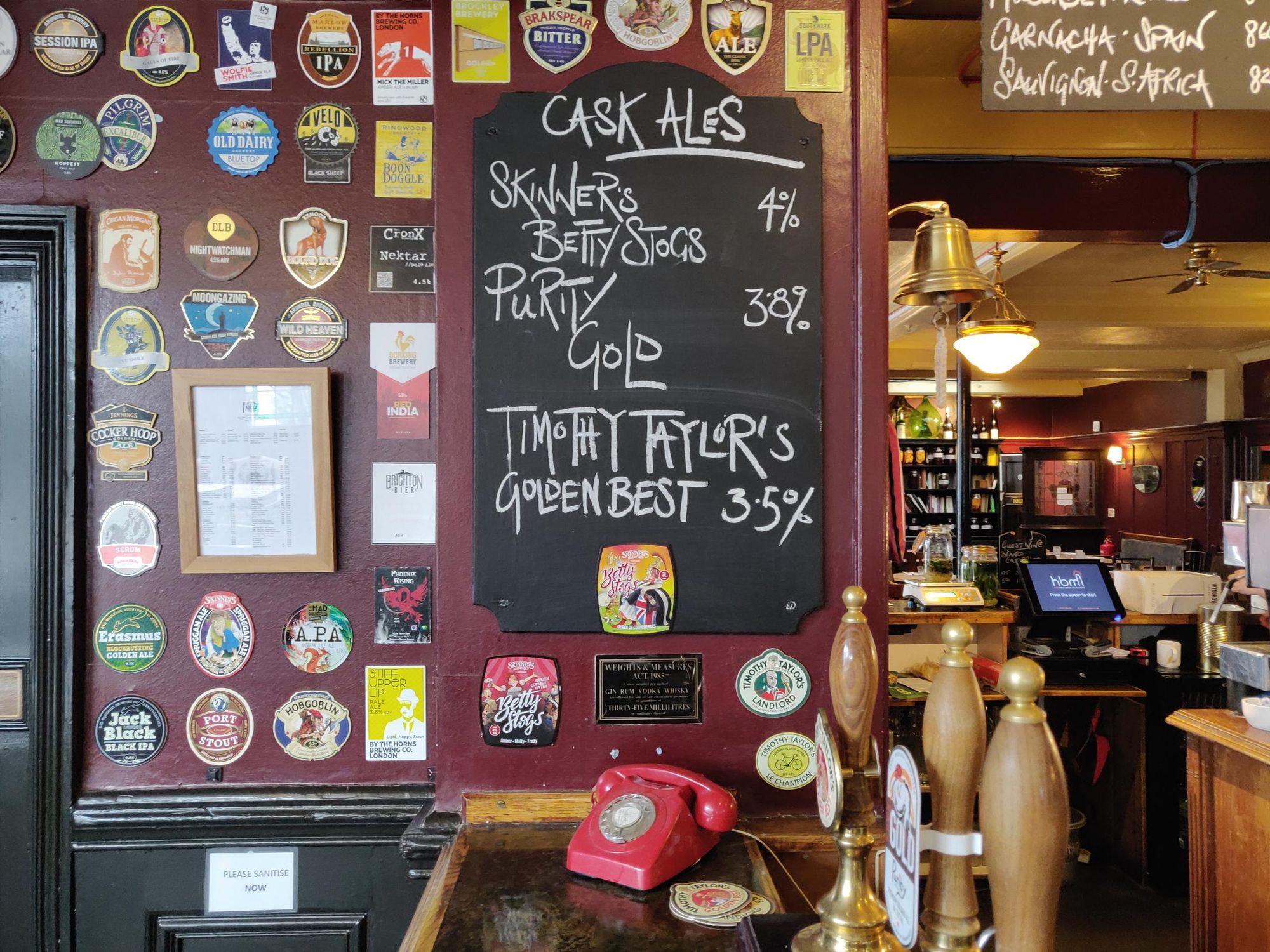 Canton Arms 2022-09-21. (Bar). Published on 21-09-2022