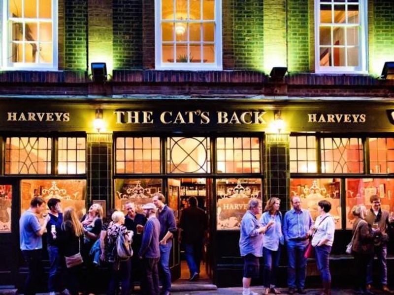 Cat's Back SW18 - 201506 - Exterior. (Pub, External, Customers, Key). Published on 18-09-2015