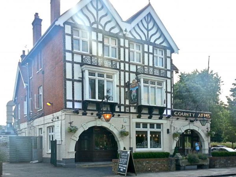 County Arms, Wandsworth Common SW18. (Pub, External, Key). Published on 01-08-2014 