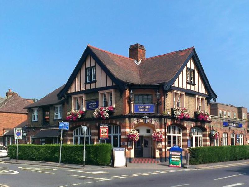 Leather Bottle, SW19. (Pub, External, Key). Published on 05-09-2013