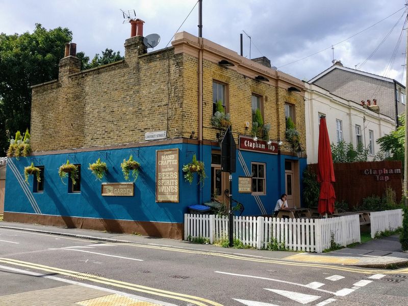 Clapham Tap, 128 Clapham Manor Street SW4 6ED. (Pub, External, Key). Published on 05-08-2017