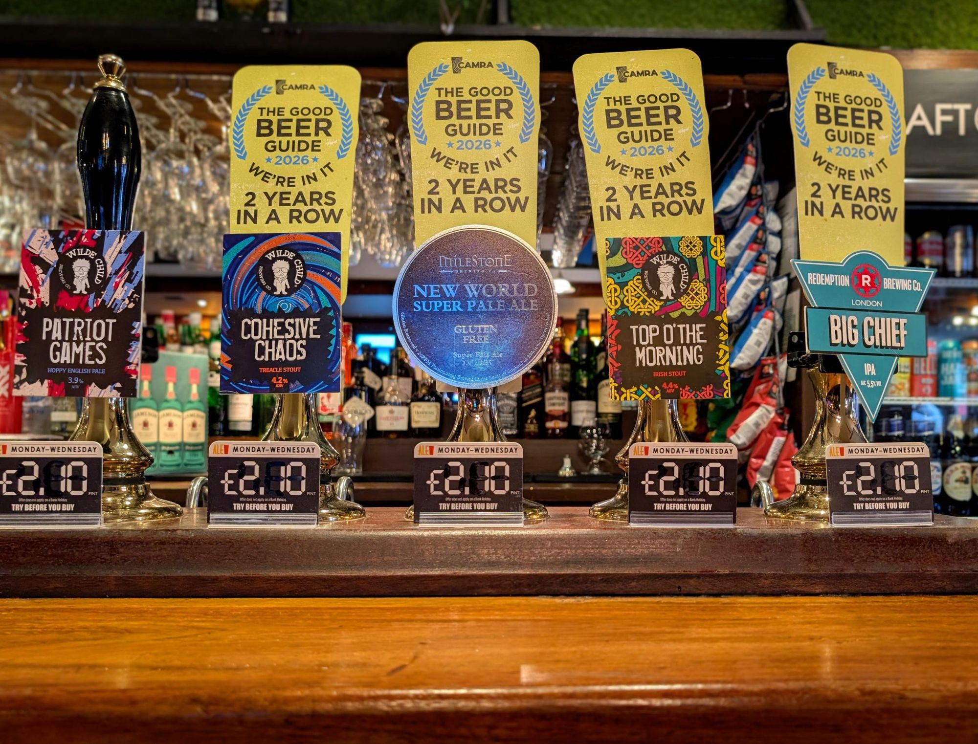 Cask Beers. (Pub, Bar). Published on 08-06-2026