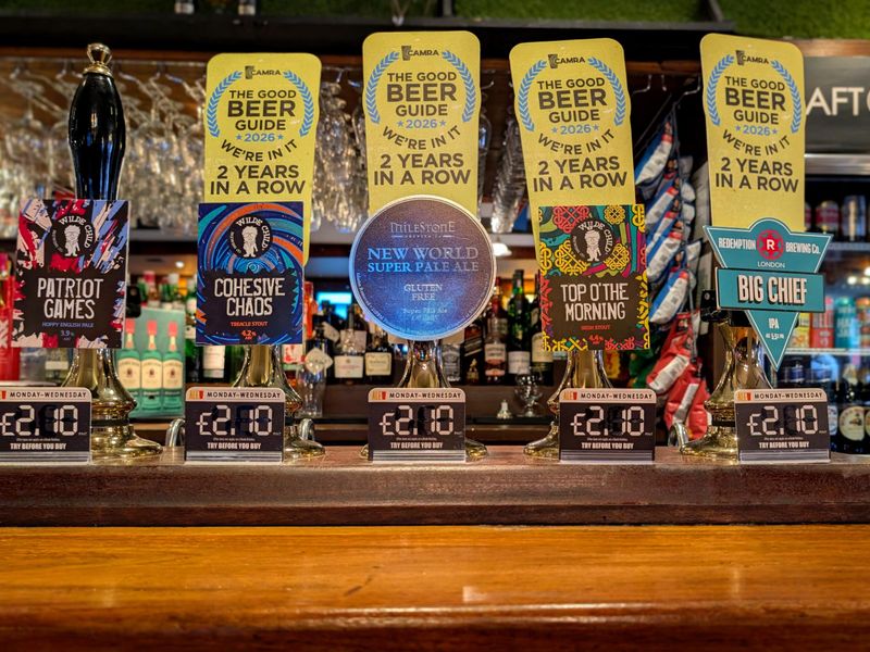 Cask Beers. (Pub, Bar). Published on 08-06-2026 
