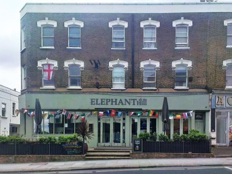 Elephant on the Hill, SW11. (Pub, External, Key). Published on 25-06-2014