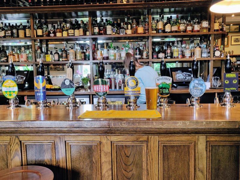 Telegraph Putney - handpumps - 2021-07-28. (Pub, Bar). Published on 29-07-2021