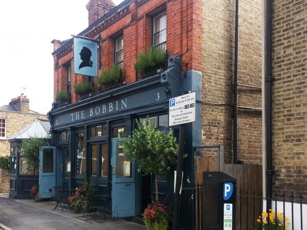 Bobbin, Clapham SW4. (Pub, External, Key). Published on 07-09-2014