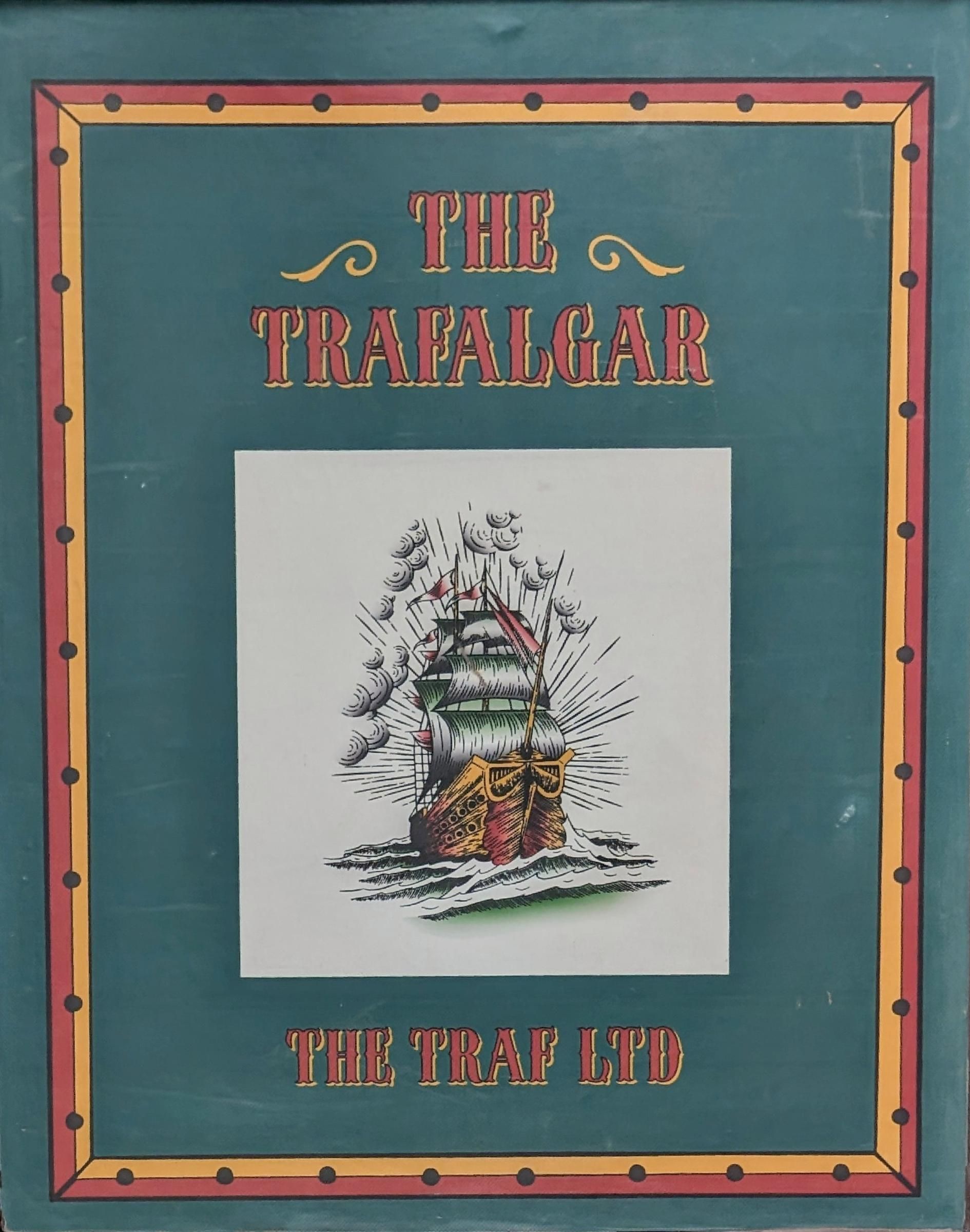 Trafalgar Merton - pub sign 20240403. (Pub, Sign). Published on 16-04-2024