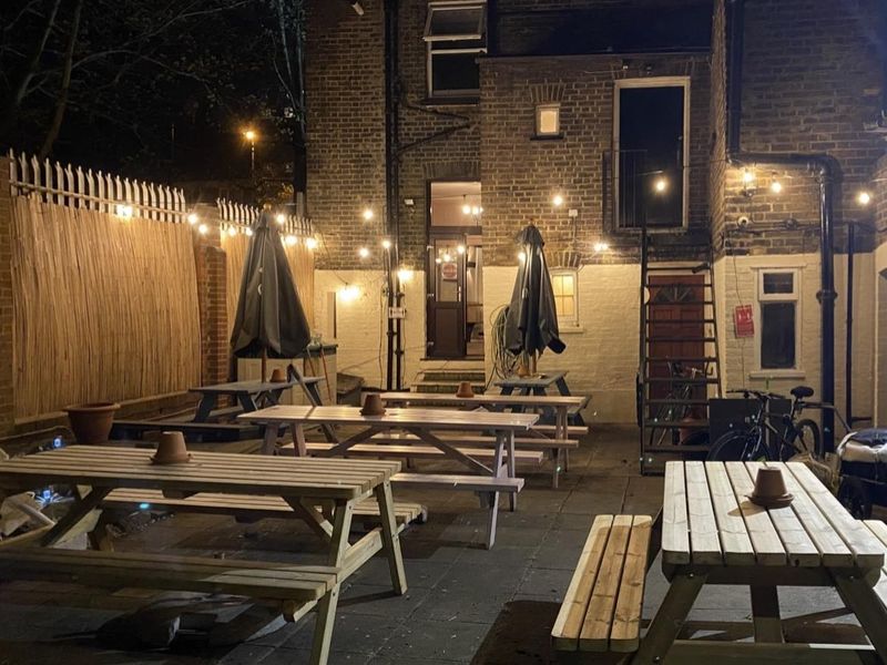 Union Battersea Rear Garden - 2024-07-07. (Pub, External, Garden). Published on 09-07-2024
