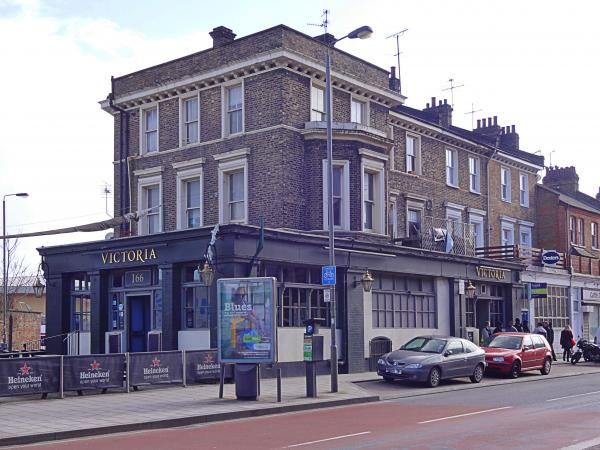 Victoria, Queenstown Road, Battersea SW8. (Pub, External, Key). Published on 01-03-2014