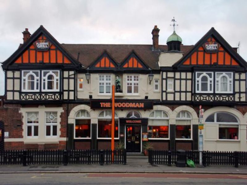 Woodman, Wimbledon. (Pub, External, Key). Published on 19-02-2014