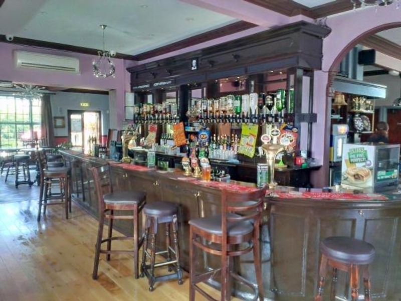The main bar at the Prince of Wales, Merton. (Pub, Bar). Published on 05-09-2013