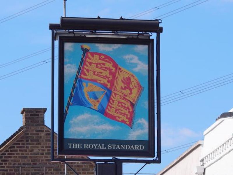 Royal Standard Colliers Wood SW19 Pub Sign - 20160815. (External, Sign). Published on 23-08-2016