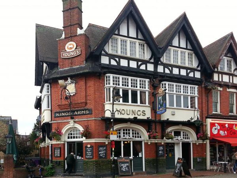 Kings Arms, Mitcham. (Pub, External, Key). Published on 15-10-2014