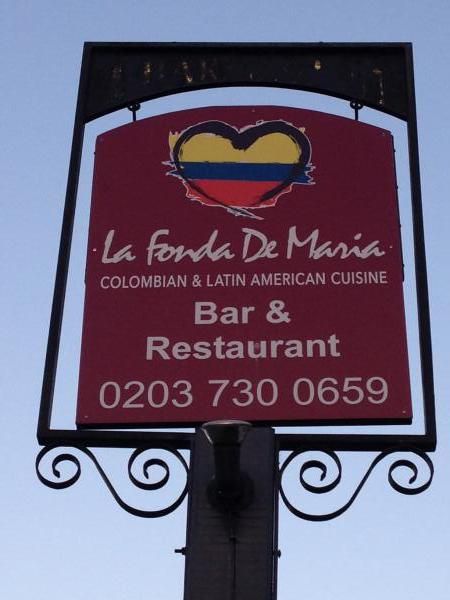 La Fonda de Maria. (Sign). Published on 13-12-2014