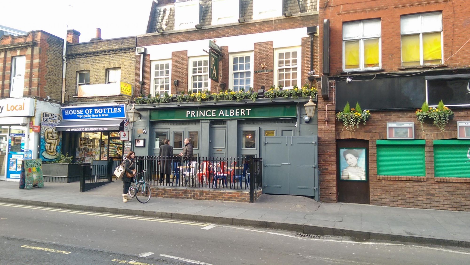 Prince Albert SW9 20161220. (Pub, External, Key). Published on 20-12-2016