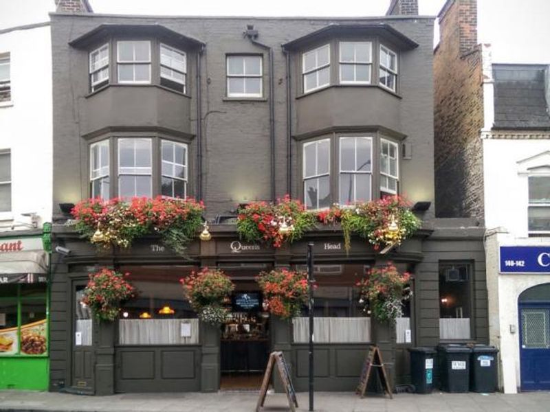 Queens Head Stockwell  20160906. (Pub, External, Key). Published on 08-09-2016