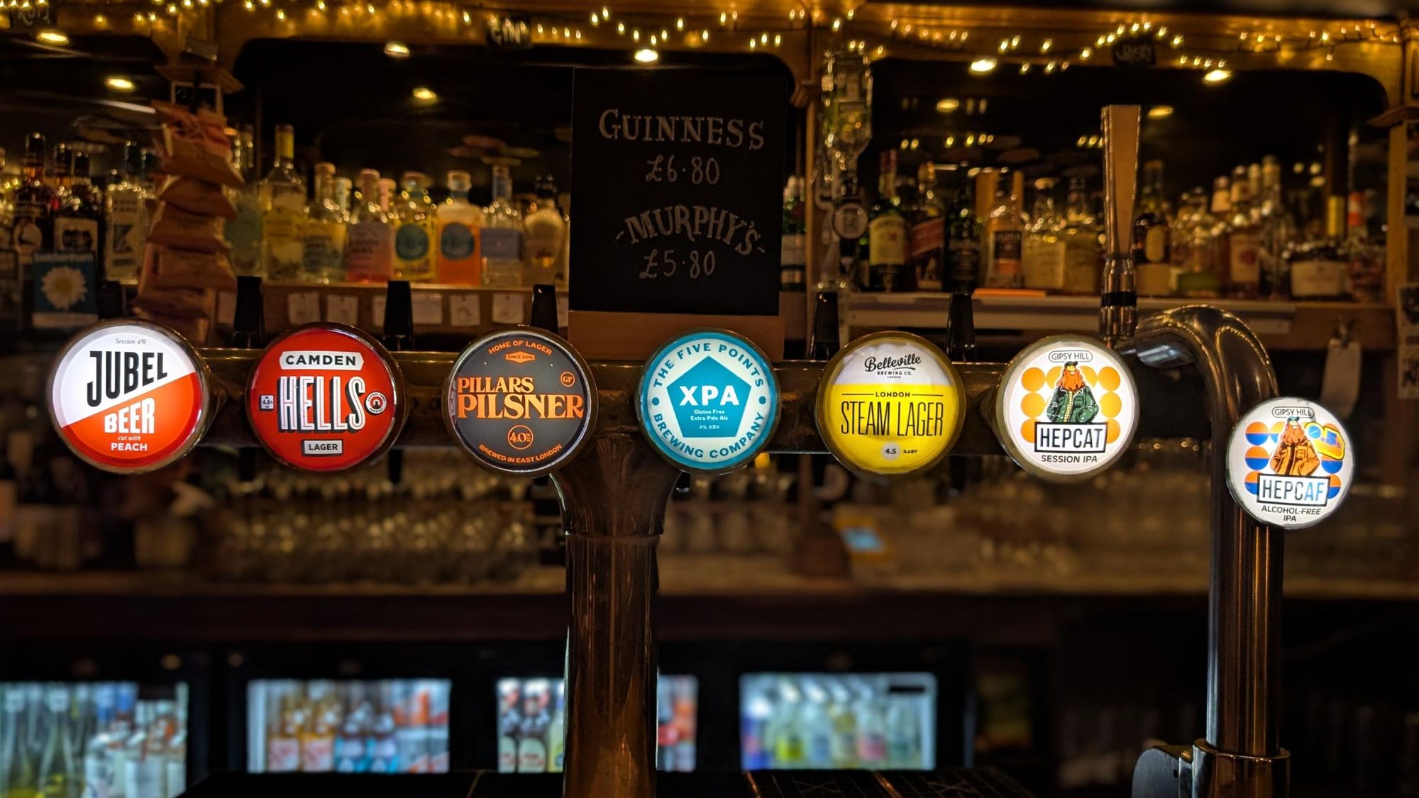 Railway SW16 keg beers & alcohol free beer -20250302. (Pub, Bar). Published on 02-03-2025