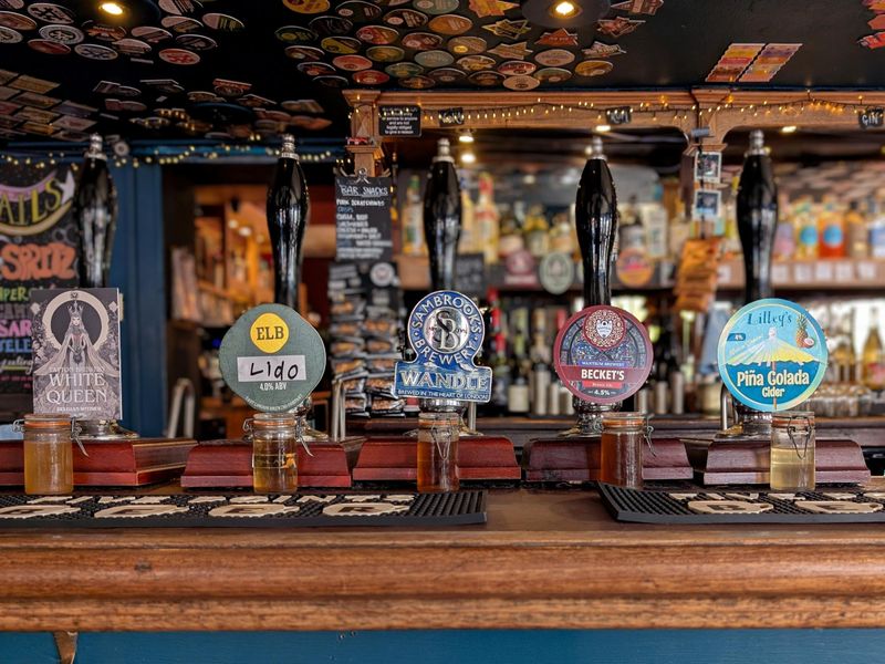 Railway SW16 handpumps - 20250425. (Pub, Bar). Published on 25-04-2025
