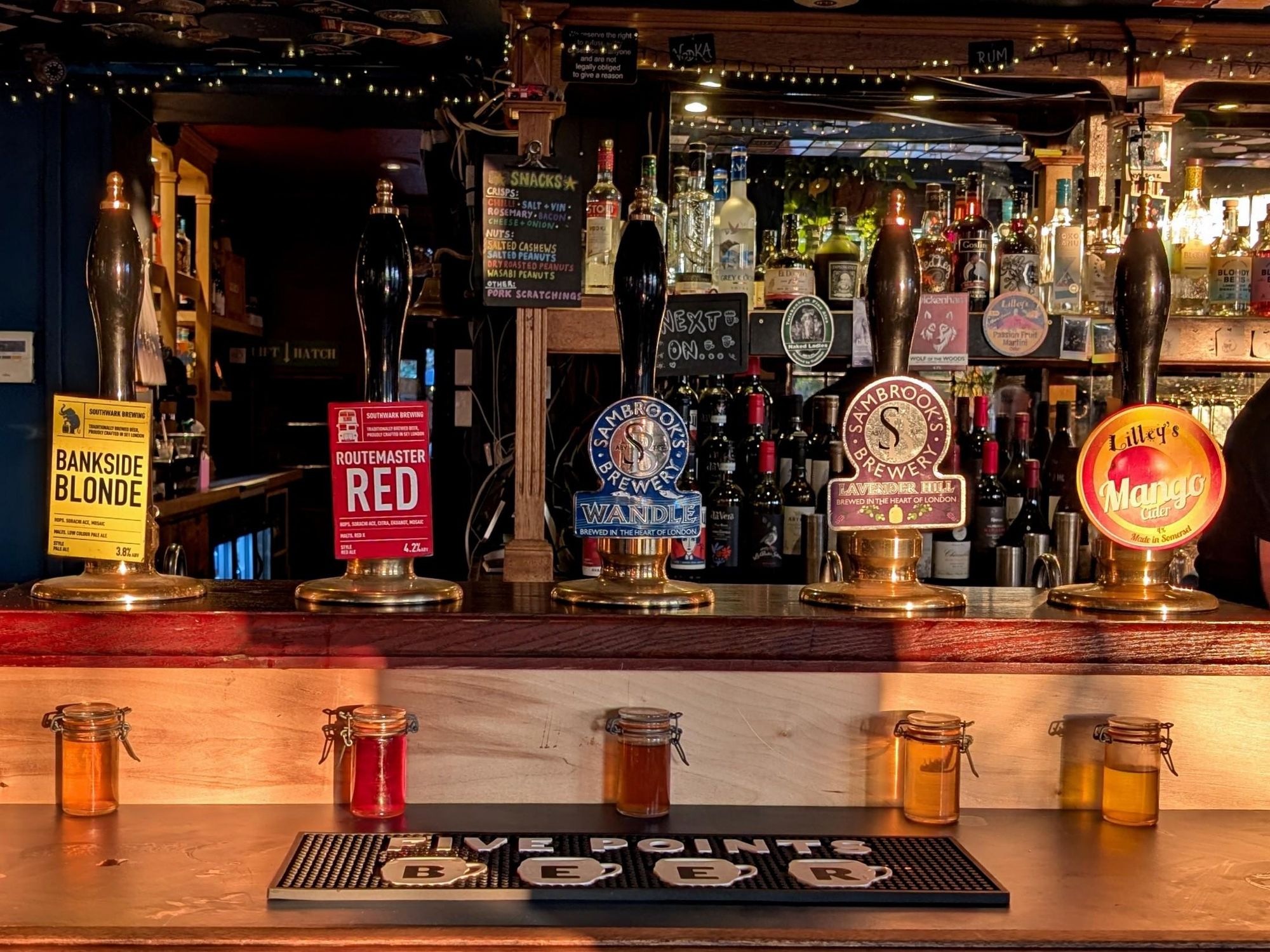 Railway SW16 handpumps - 20250512. (Pub, Bar). Published on 12-05-2025
