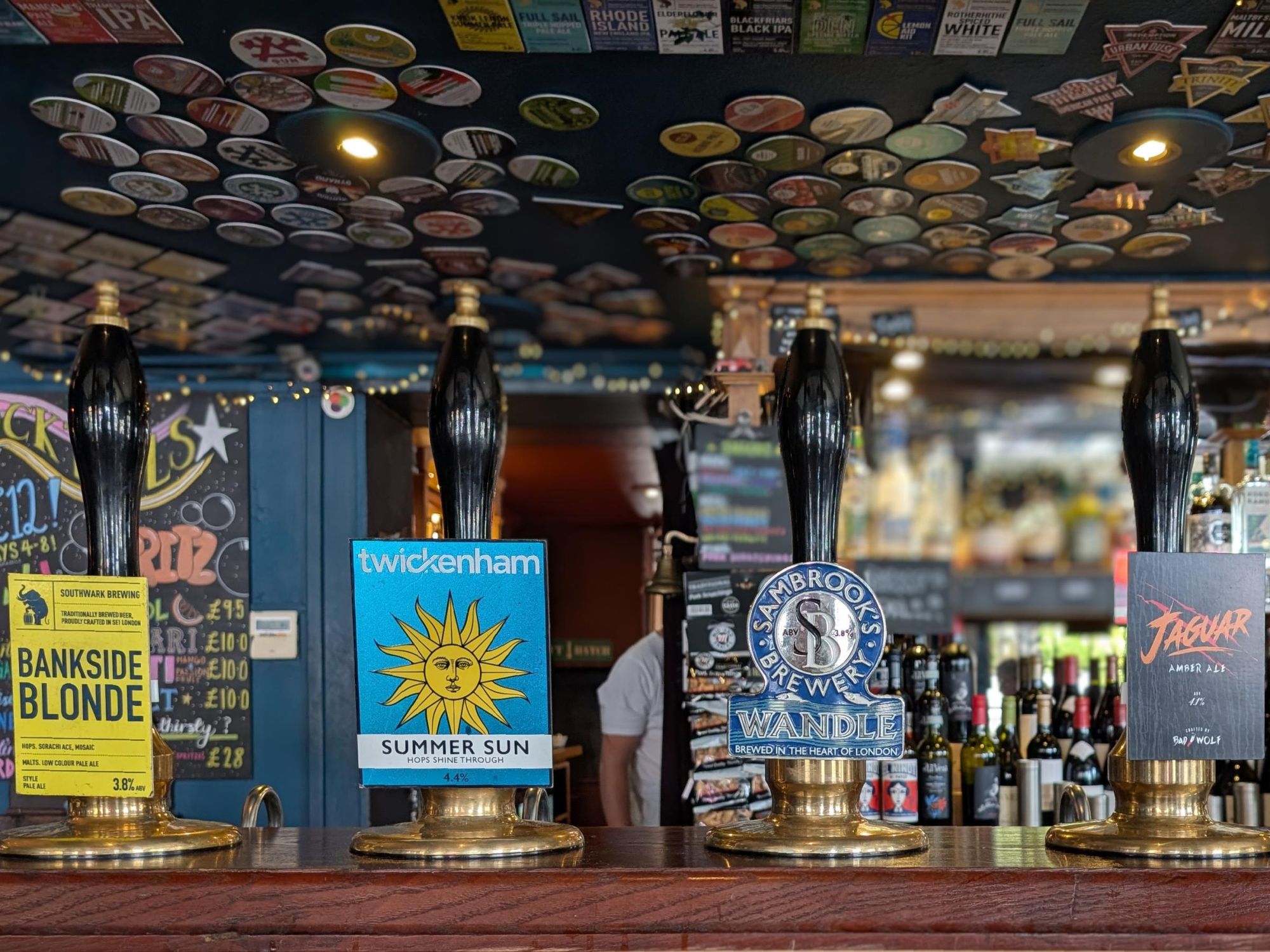 Railway SW16 handpumps - 20250615. (Pub, Bar). Published on 15-06-2025