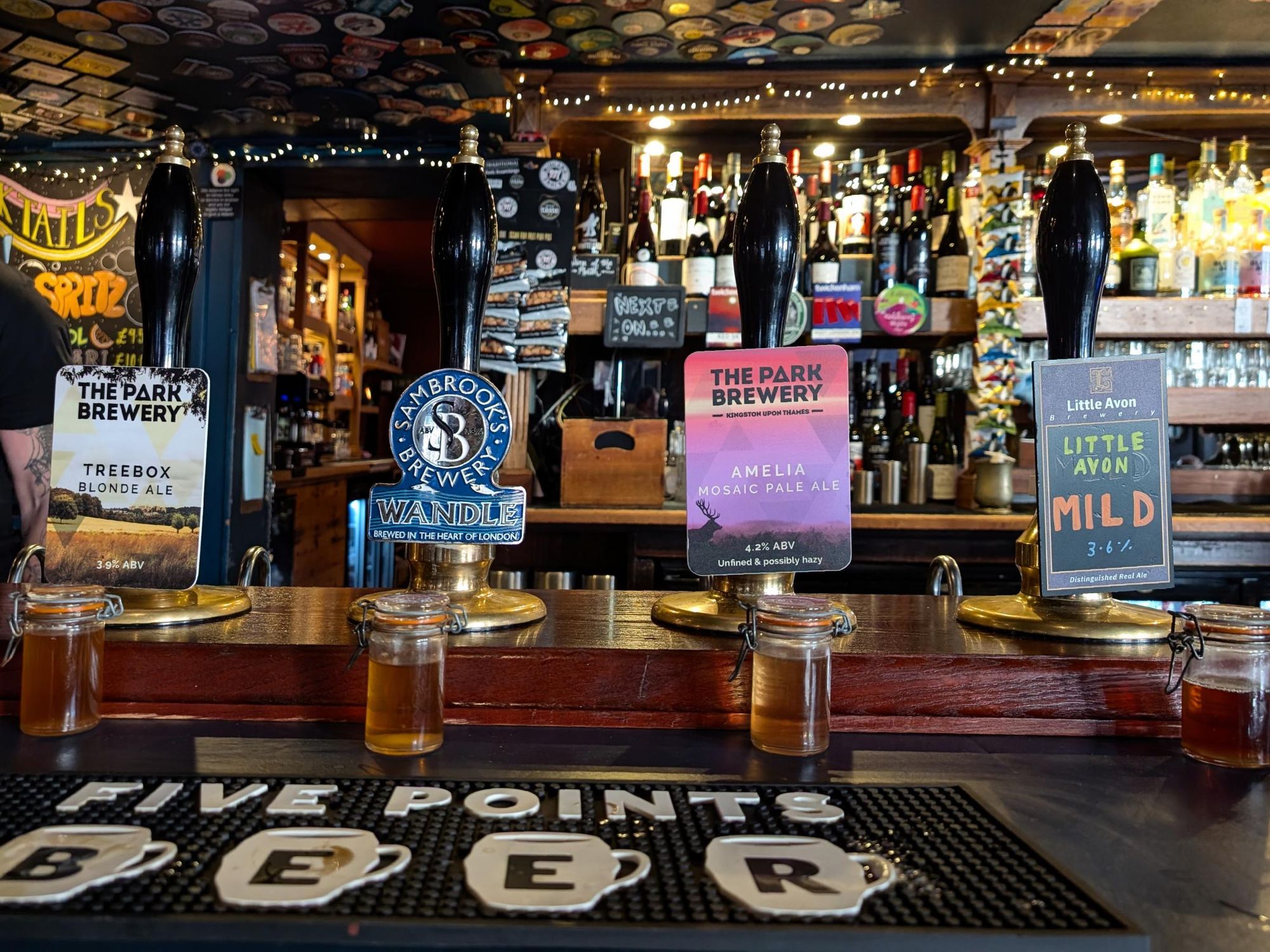 Railway SW16 handpumps - 20250827. (Pub, Bar). Published on 27-08-2025