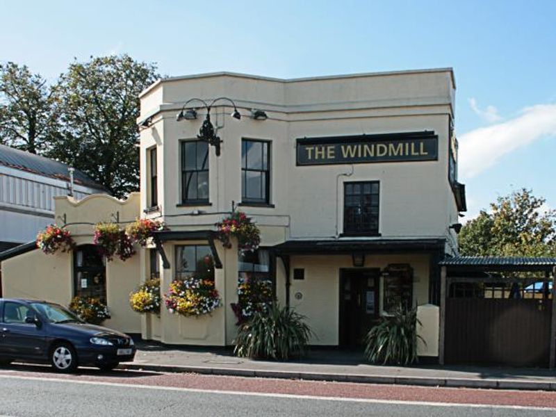 Windmill, Mitcham. (Pub, External, Key). Published on 24-02-2014
