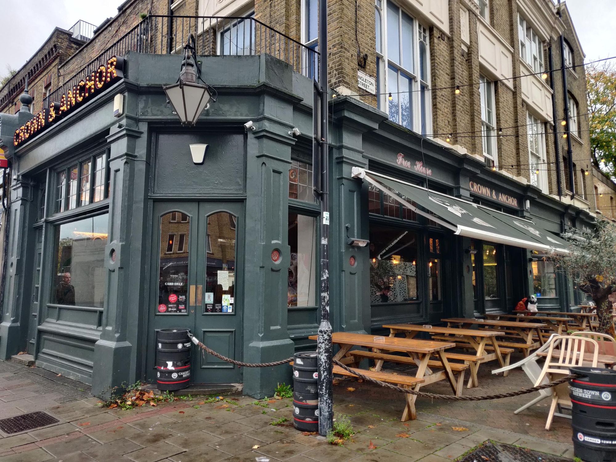 Crown & Anchor exterior 2022-11-05. (Pub, External, Key). Published on 05-11-2022