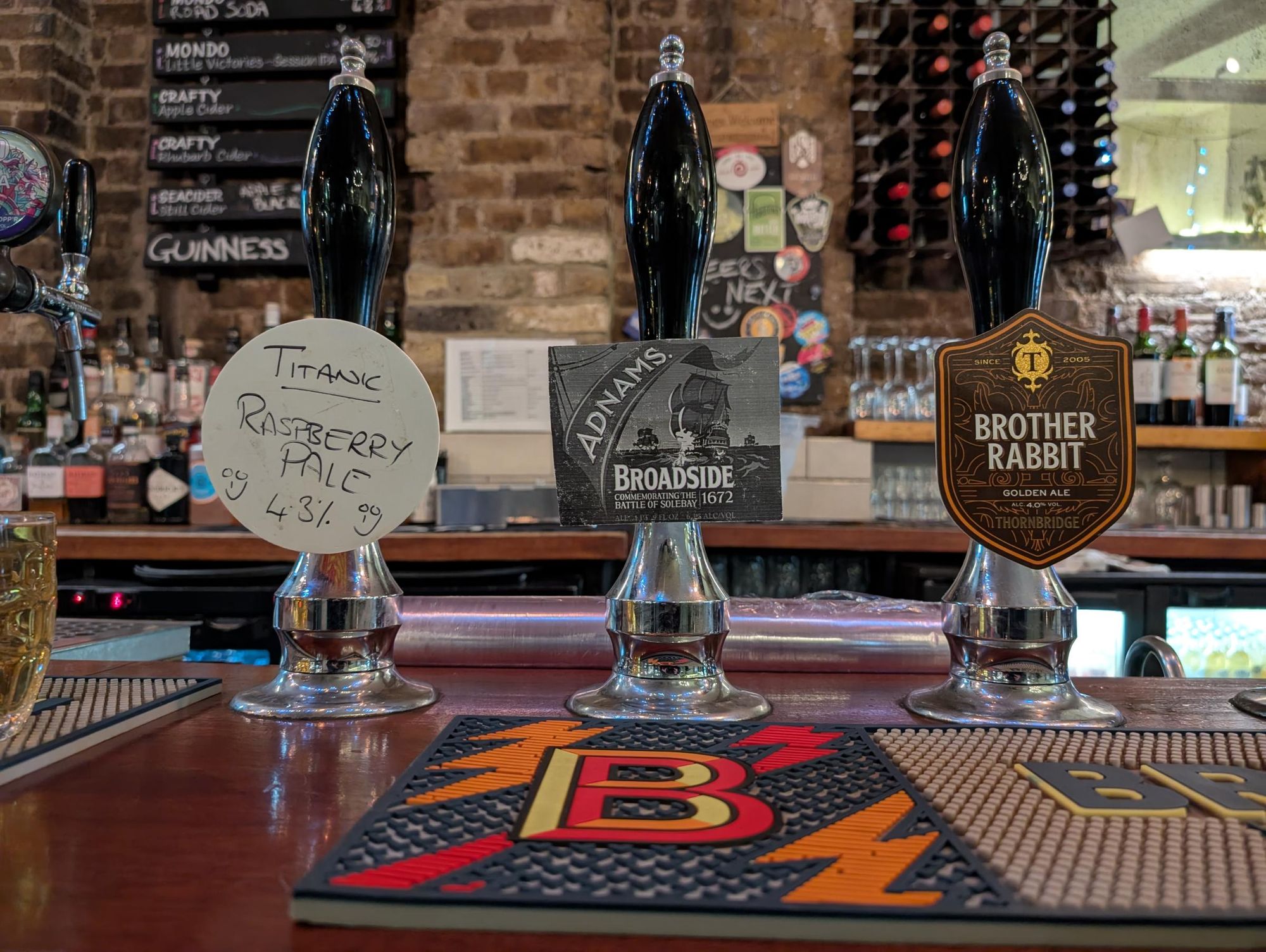 Crown £ Anchor hand pumps - 20241230. (Pub, Bar). Published on 30-12-2024