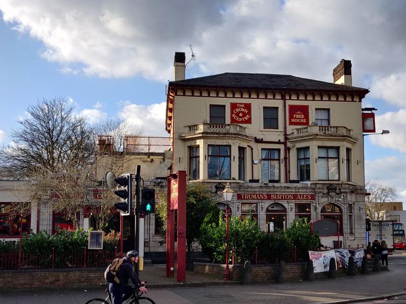 Crown & Sceptre SW2 2022-02-25. (Pub, External, Key). Published on 25-02-2022