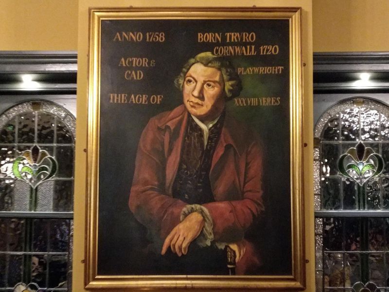 Samuel Foote portrait - Elm Park Tavern SW2. (Pub, Bar). Published on 30-01-2018