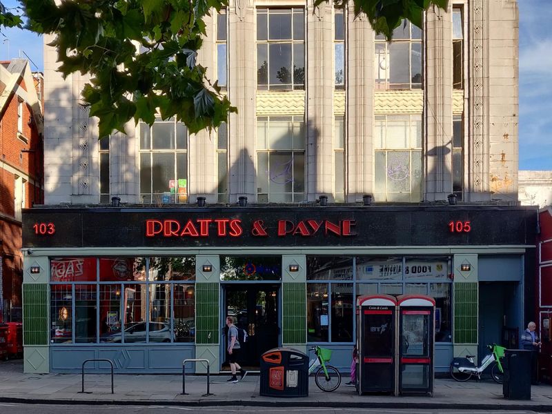 Pratts & Payne Exterior 2023-07-06. (Pub, External, Key). Published on 06-07-2023