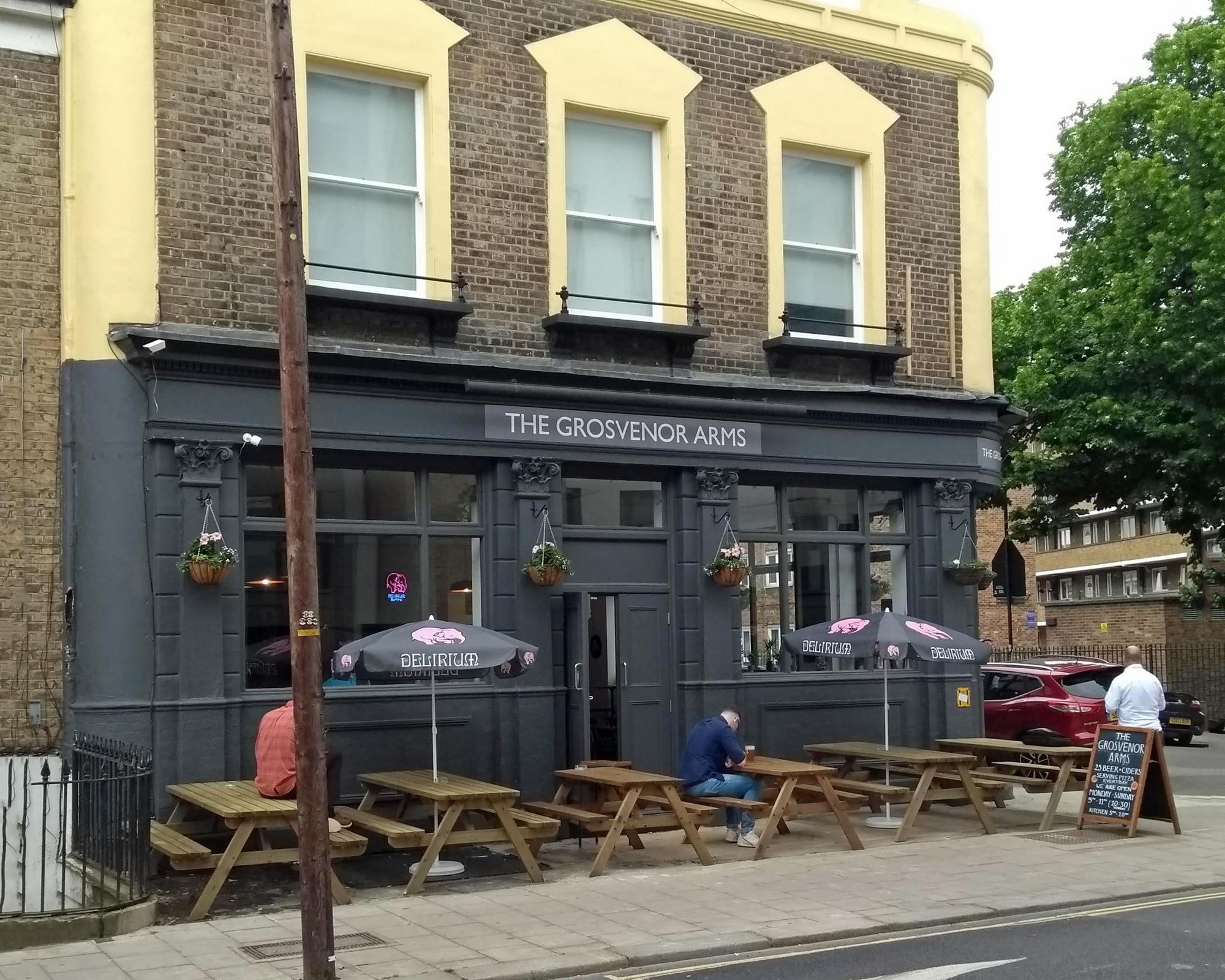 Grocvenor Arms SW9 Exterior - 20190530. (Pub, External, Key). Published on 05-06-2019