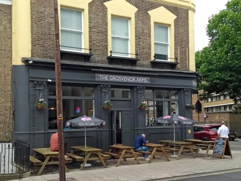 Grocvenor Arms SW9 Exterior - 20190530. (Pub, External, Key). Published on 05-06-2019