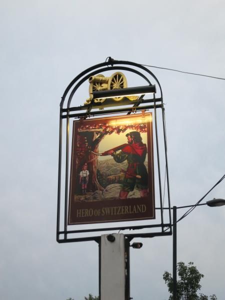 Pub sign. (Sign). Published on 12-08-2014