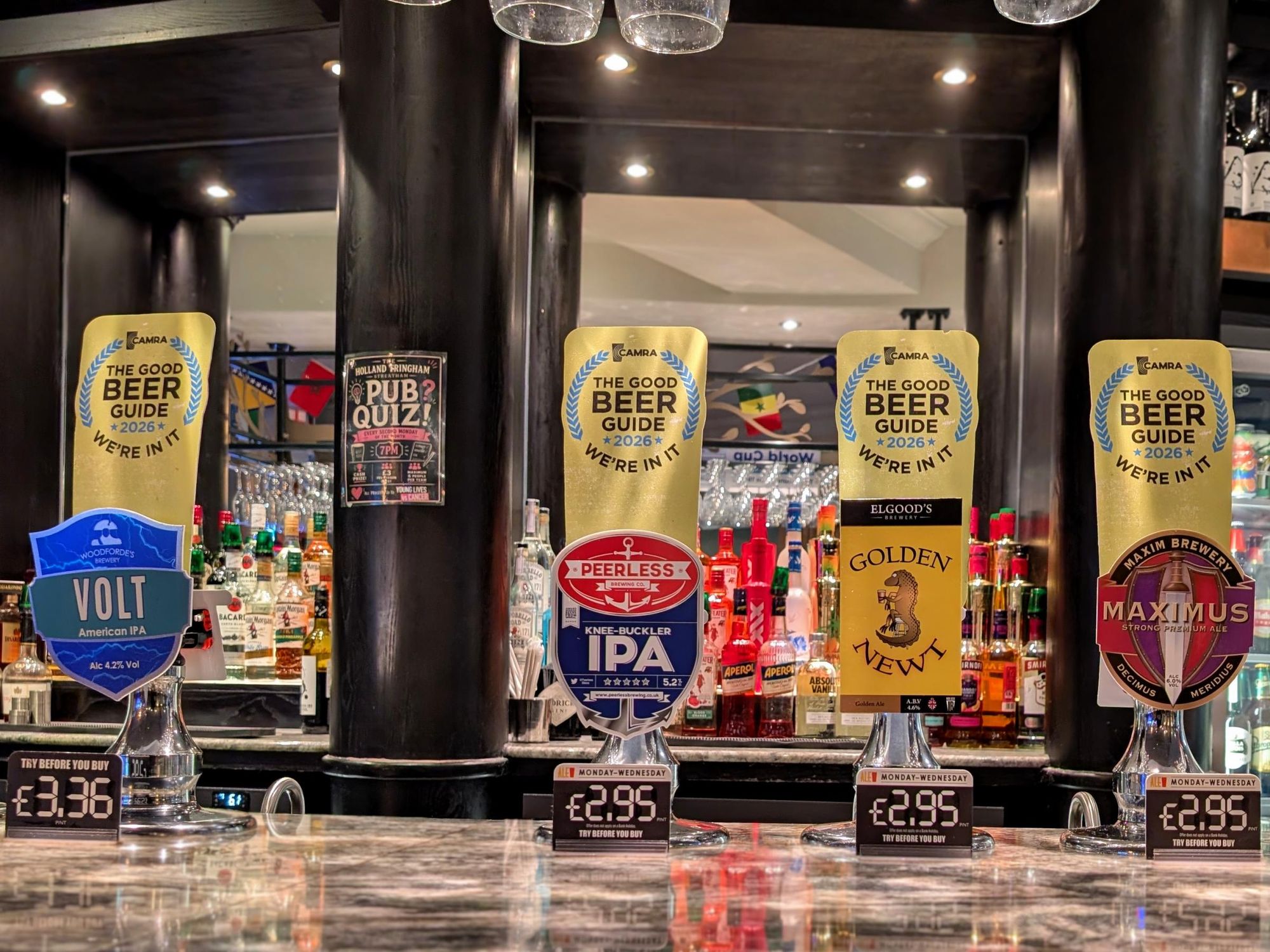 Guest Beers 2026-06-08. (Pub, Bar). Published on 08-06-2026