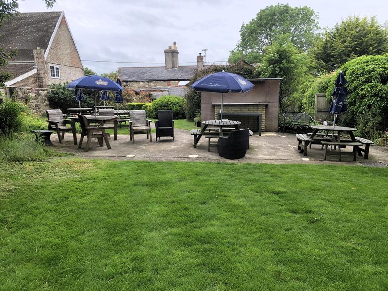 The Bakers Arms, Badbury rear garden in June 2024. (External, Garden). Published on 04-06-2024