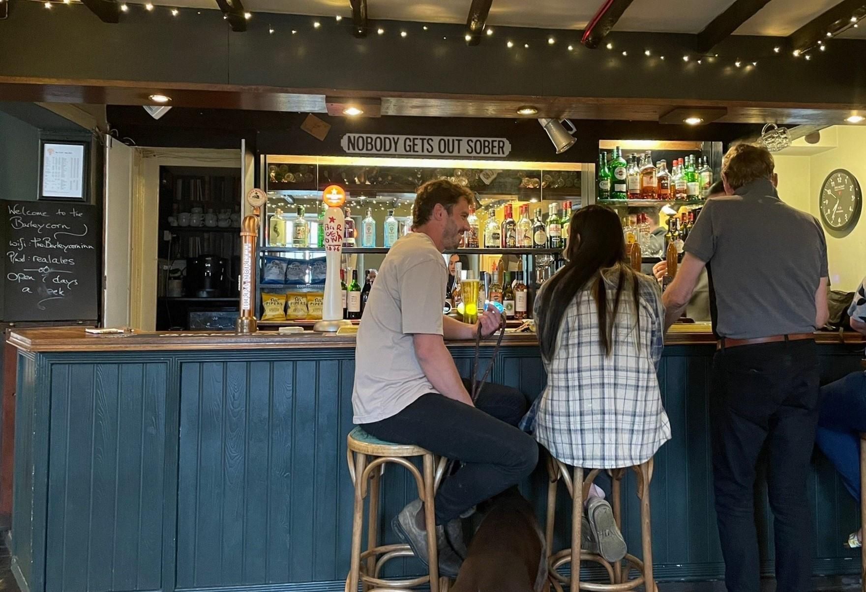 The Barleycorn Inn - Public Bar (2023). (Pub, Bar, Customers). Published on 20-11-2023