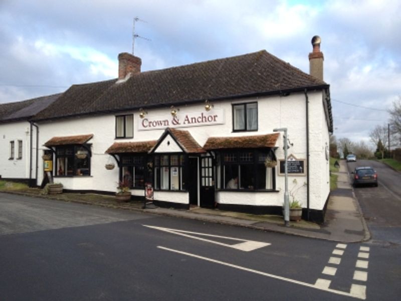 Crown & Anchor - Ramsbury. (Pub, External, Key). Published on 21-02-2015
