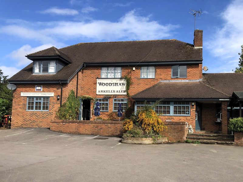 The Woodshaw in September 2025. (Pub, External, Sign, Key). Published on 03-09-2025
