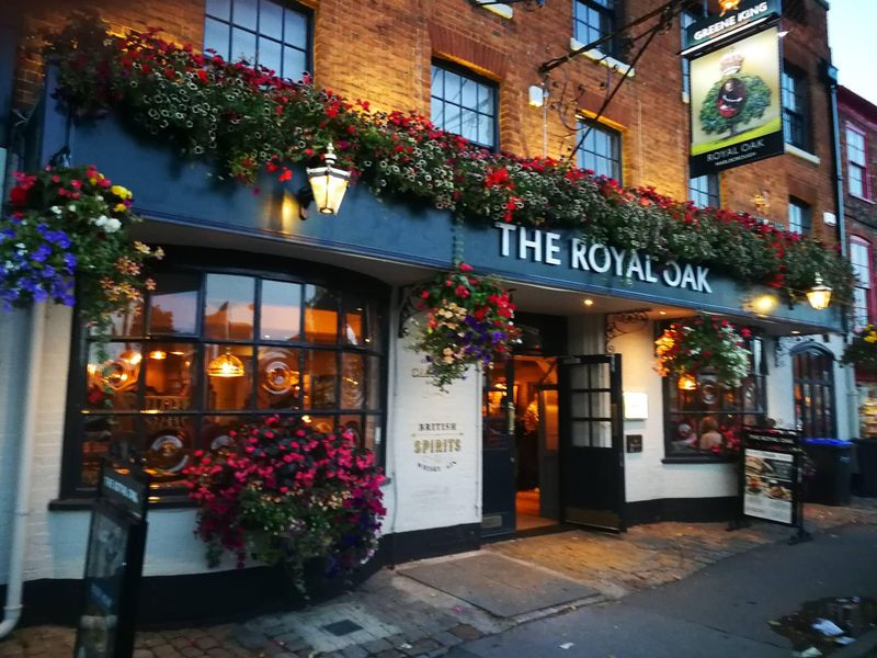 The Royal Oak, Marlborough in August 2025. (Pub, External, Sign, Key). Published on 13-08-2025