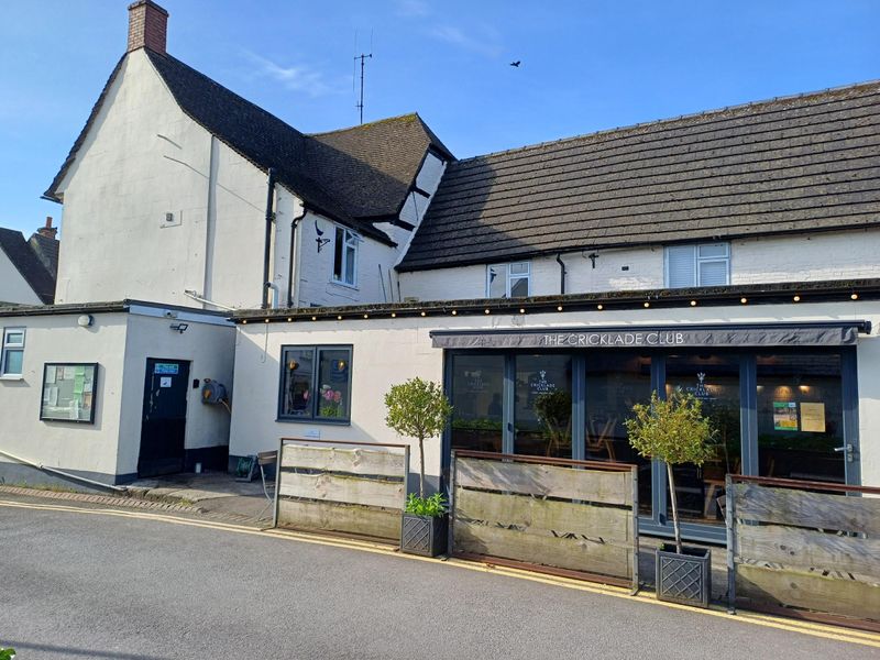 The Cricklade Club in May 2024. (Pub, External, Sign, Key). Published on 18-05-2024 