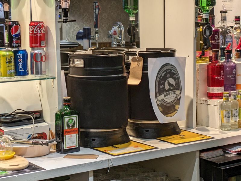Real ale on the bar. (Bar). Published on 08-04-2024 