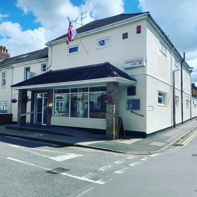 Ashford Road Club front entrance. (External, Key). Published on 29-03-2023